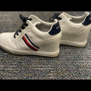 Tommy Hilfiger wedge heel sneakers